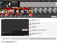 Tablet Screenshot of nhl-sim.net